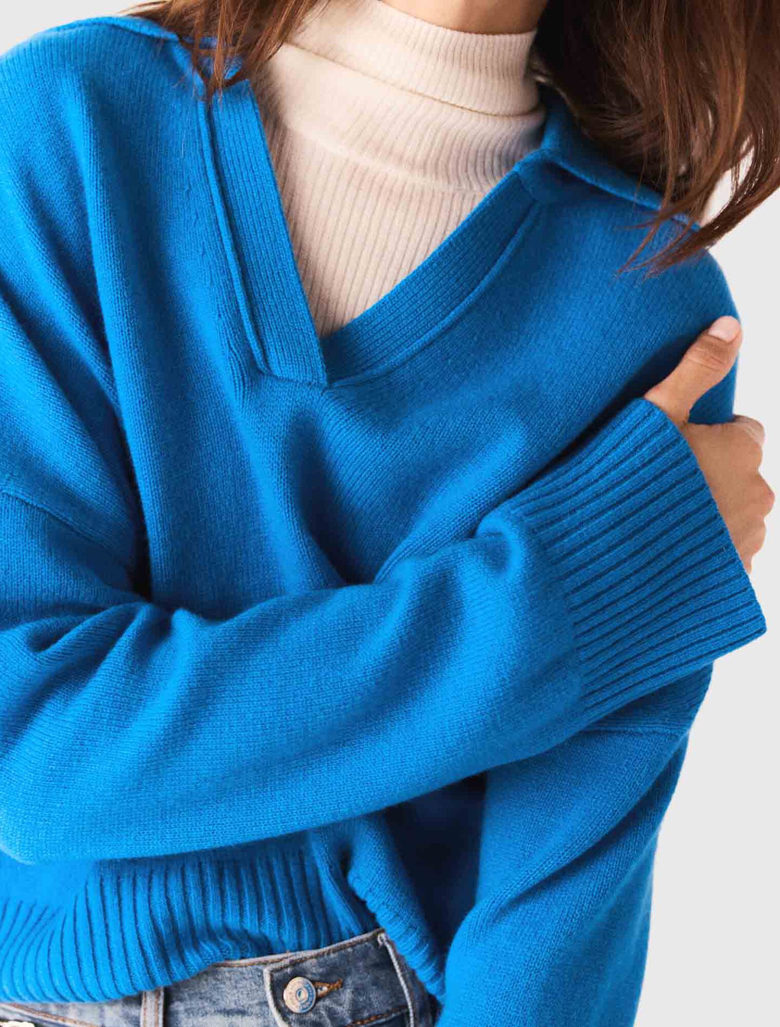 Cardigan in lana mélange