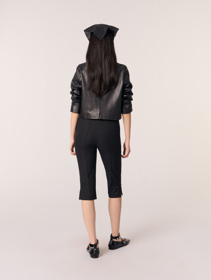 Pantaloni tailleur alla pescatora