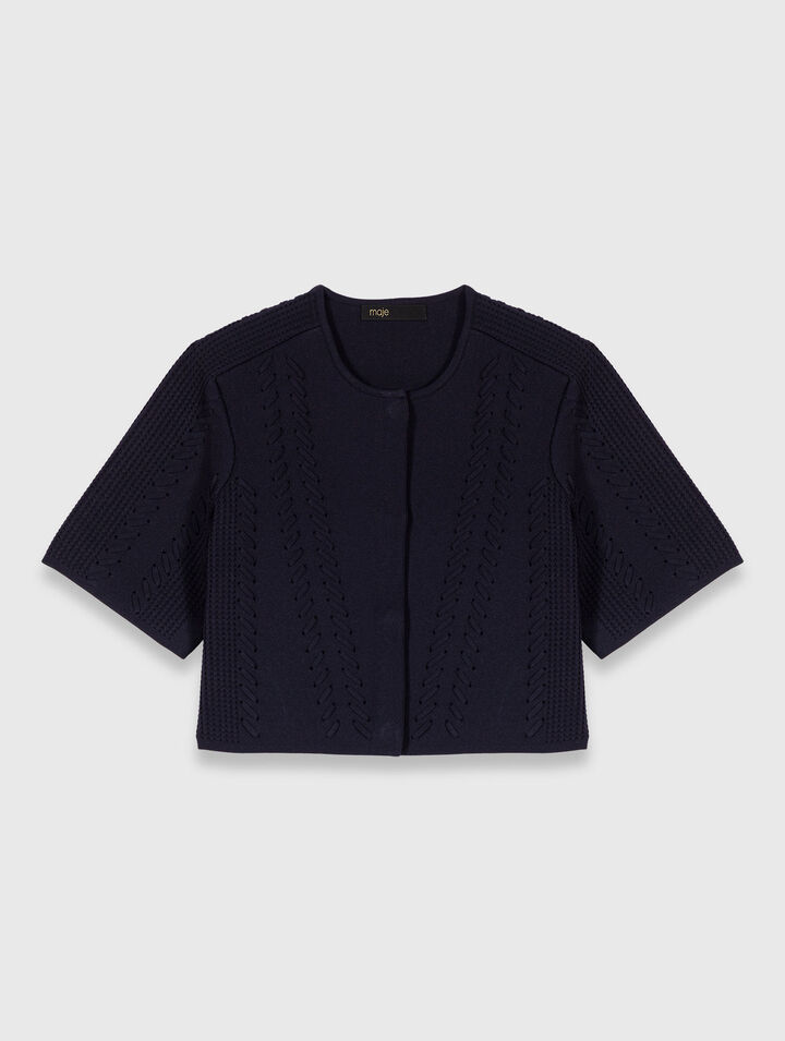 Cardigan corto