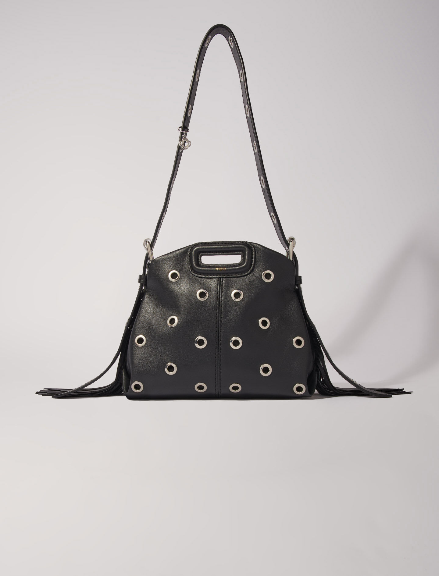 Borsa Miss M Mini in pelle e occhielli Miss M Mini Maje