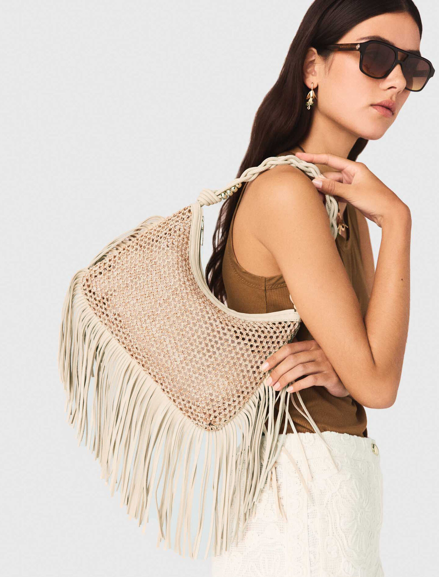 Borsa hobo in rete