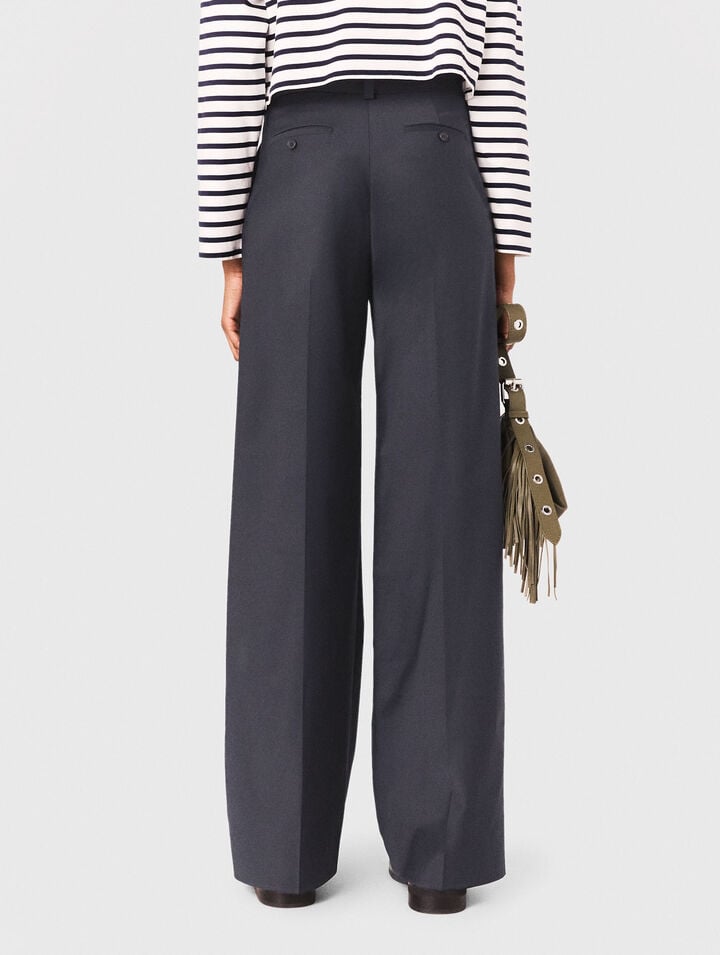 Pantaloni tailleur dettagli catena