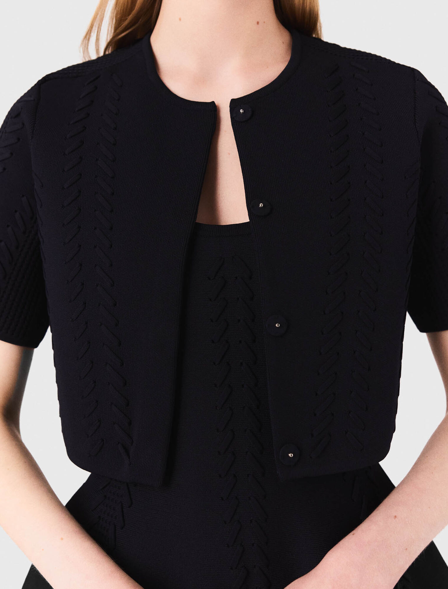 Cardigan corto