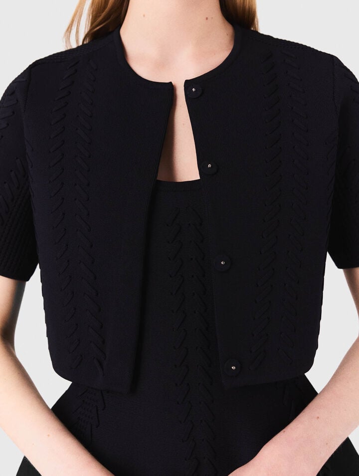 Cardigan corto