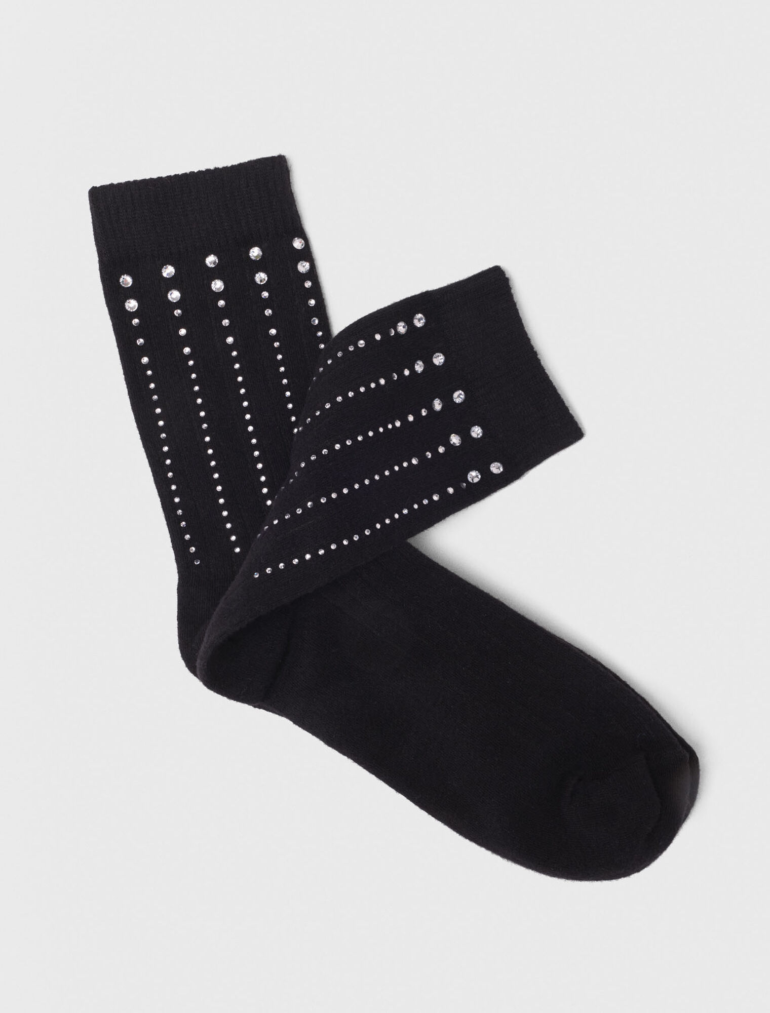 Calzini in cotone con strass