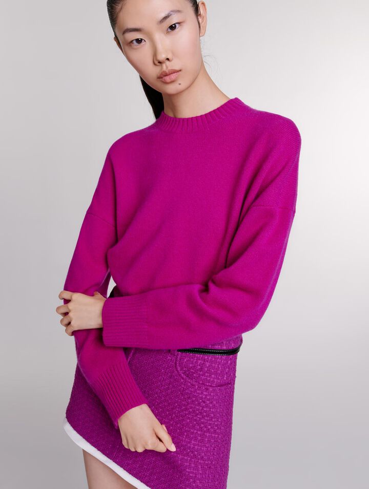 Minigonna in tweed