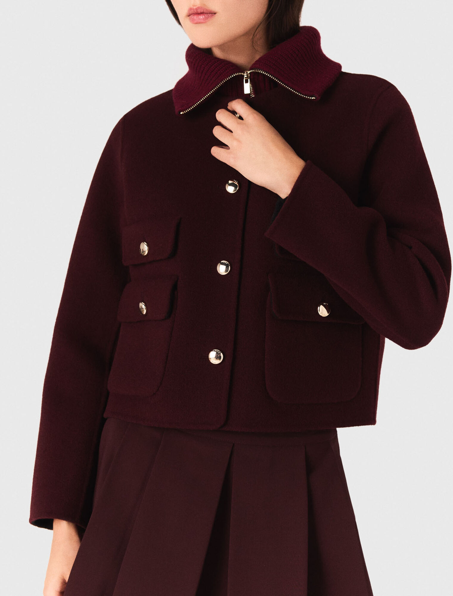 Giacca double face reversibile