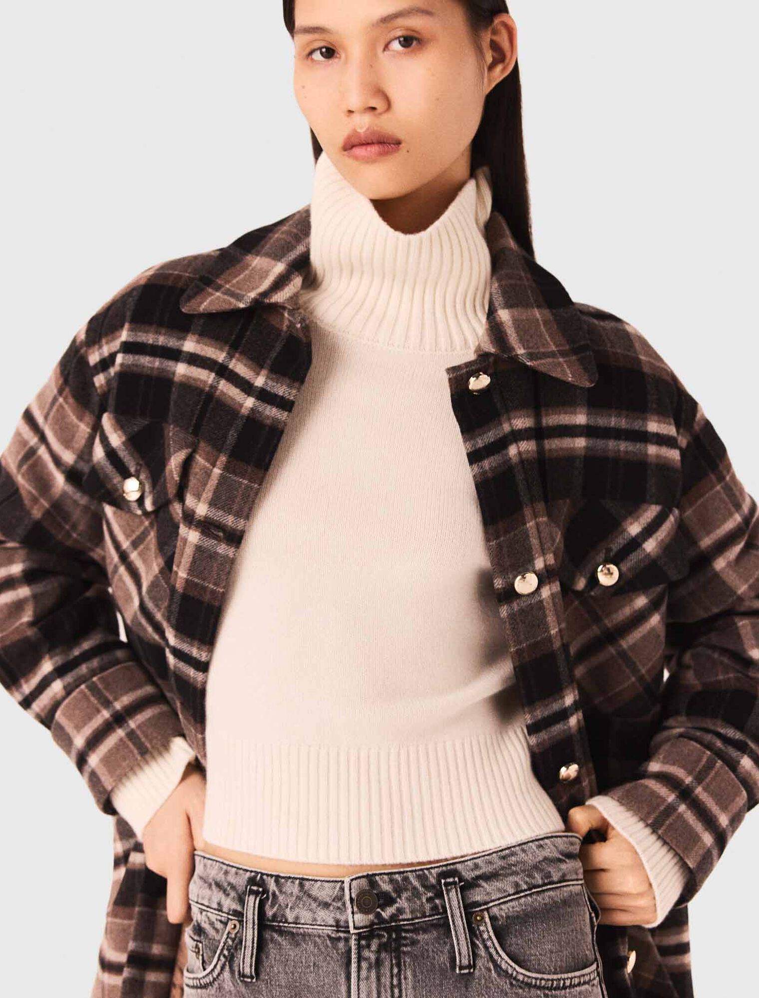 Cappotto a quadri