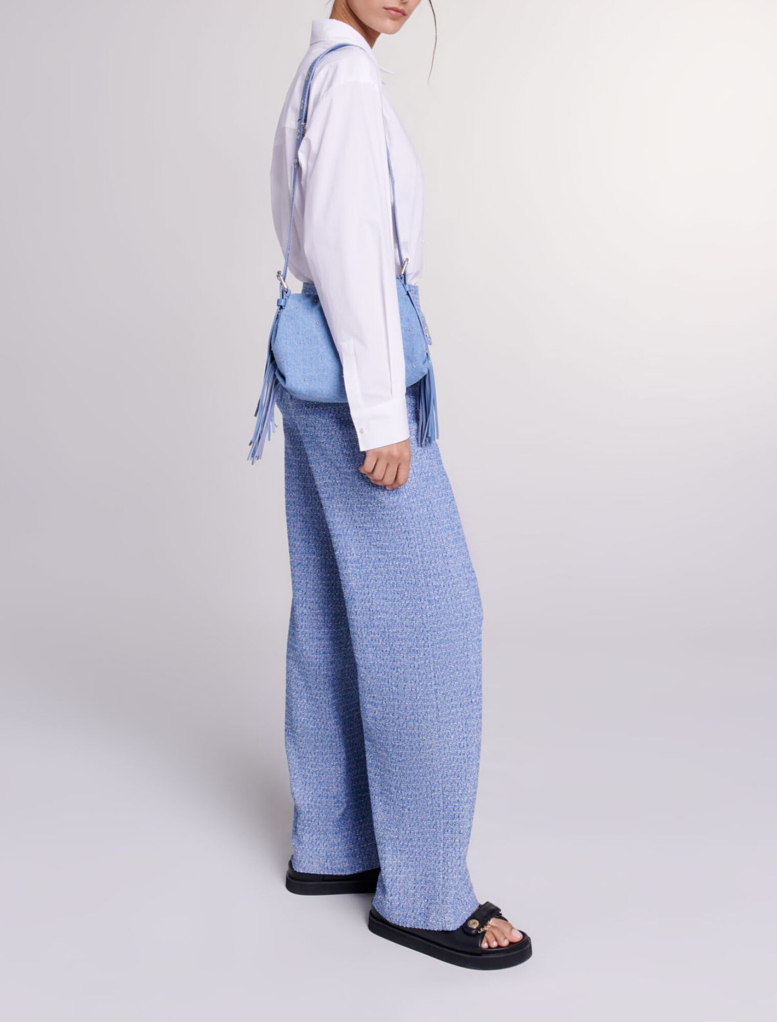 Pantaloni in tweed