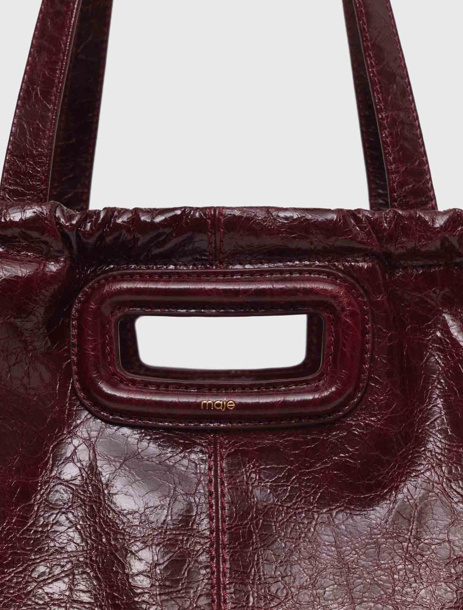 Borsa Miss M tote bag craquelé