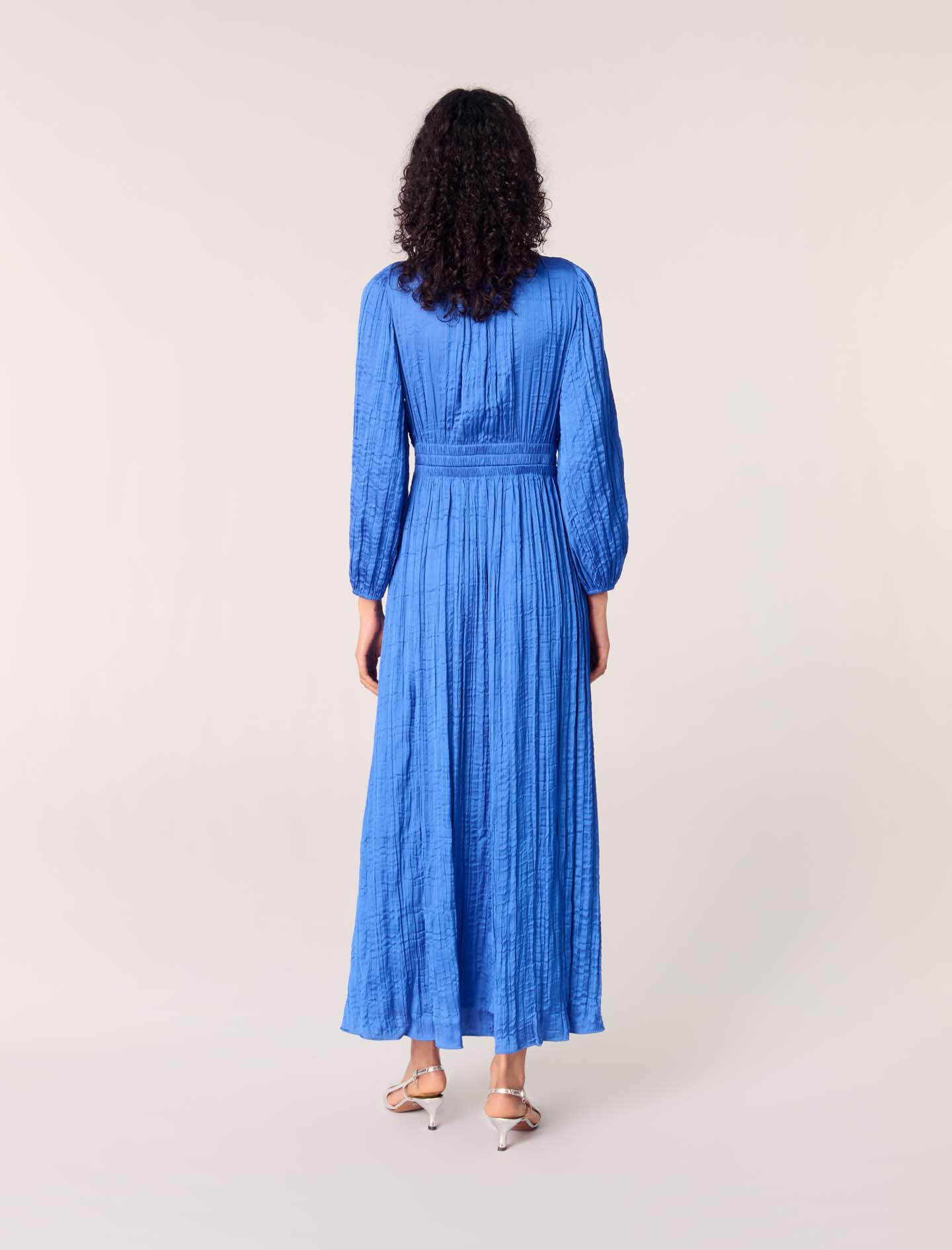 abito plissettato Outlet Online Sito Ufficiale di Maje Abbigliamento e Accessori per Donna Nuova Collezione Estate 2024
