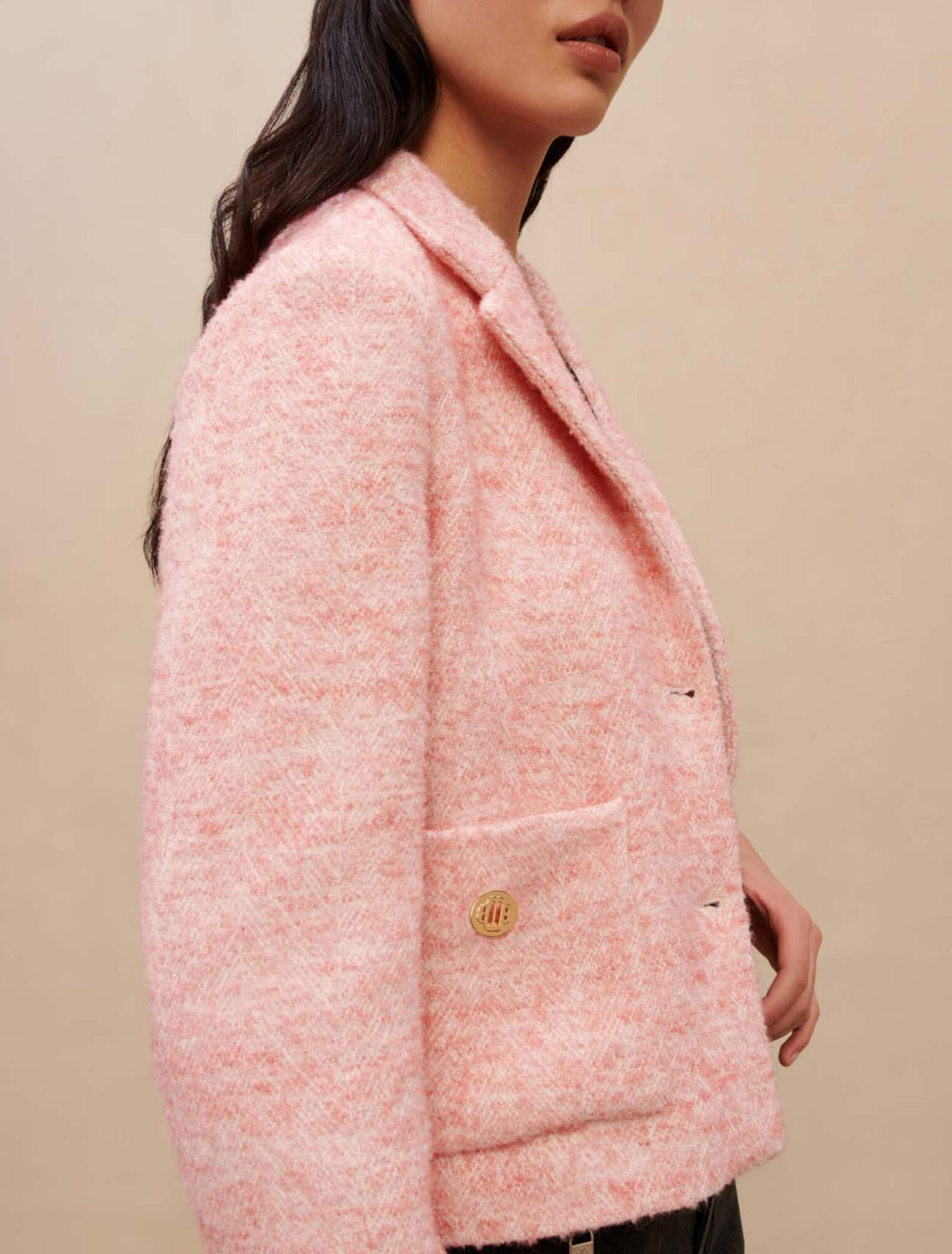 Giacca da tailleur rosa