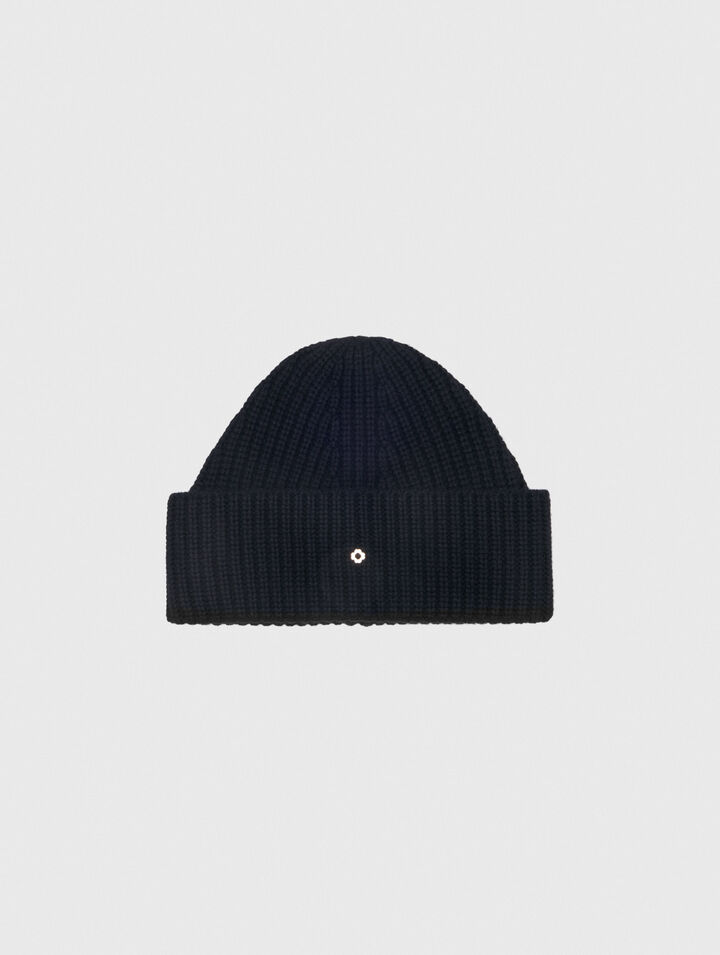Berretto in lana e cashmere