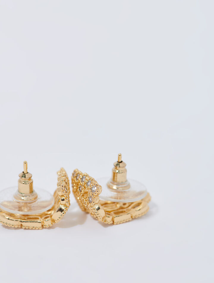 Orecchini con strass