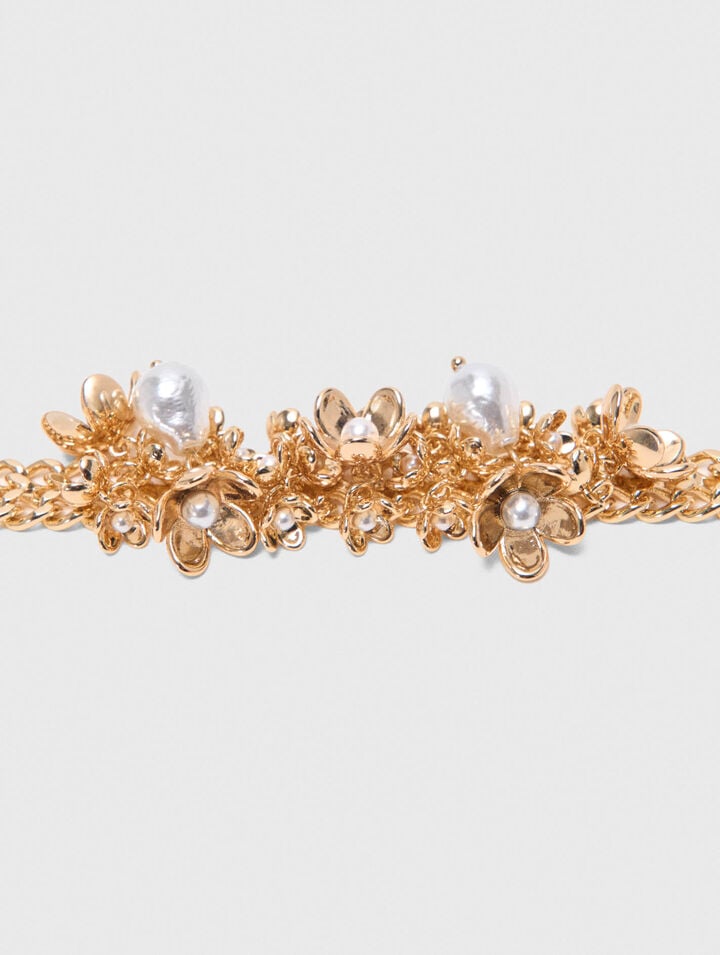 Bracciale asimmetrico catena larga