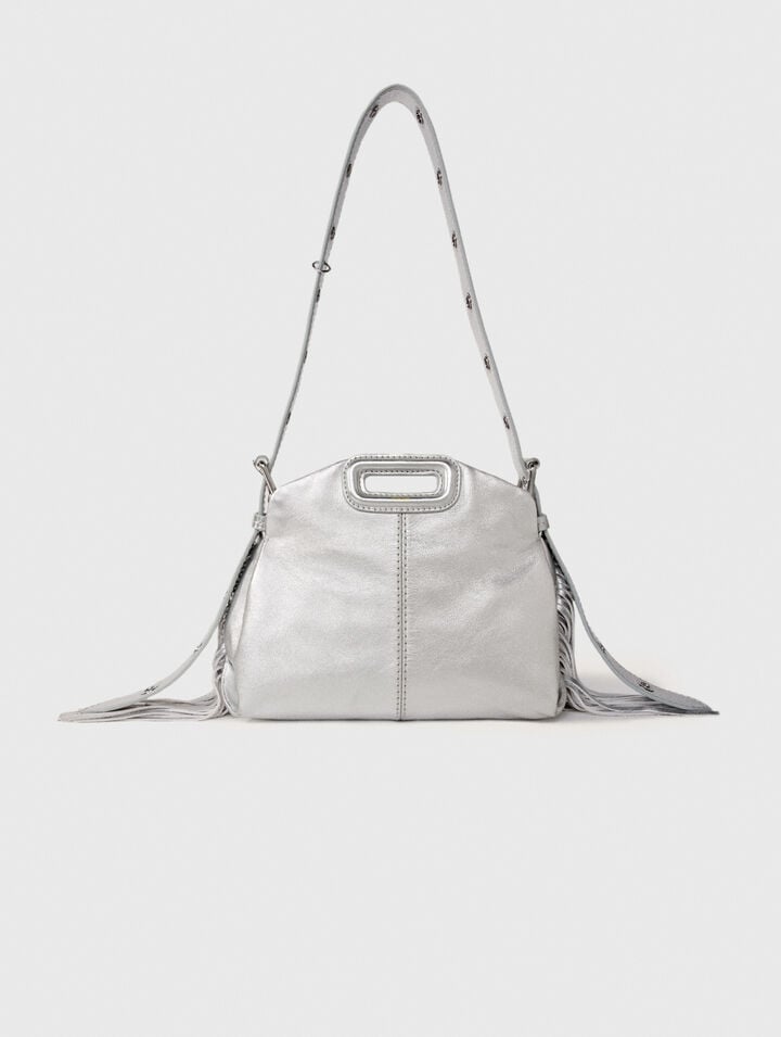 Borsa Miss M mini in pelle metal