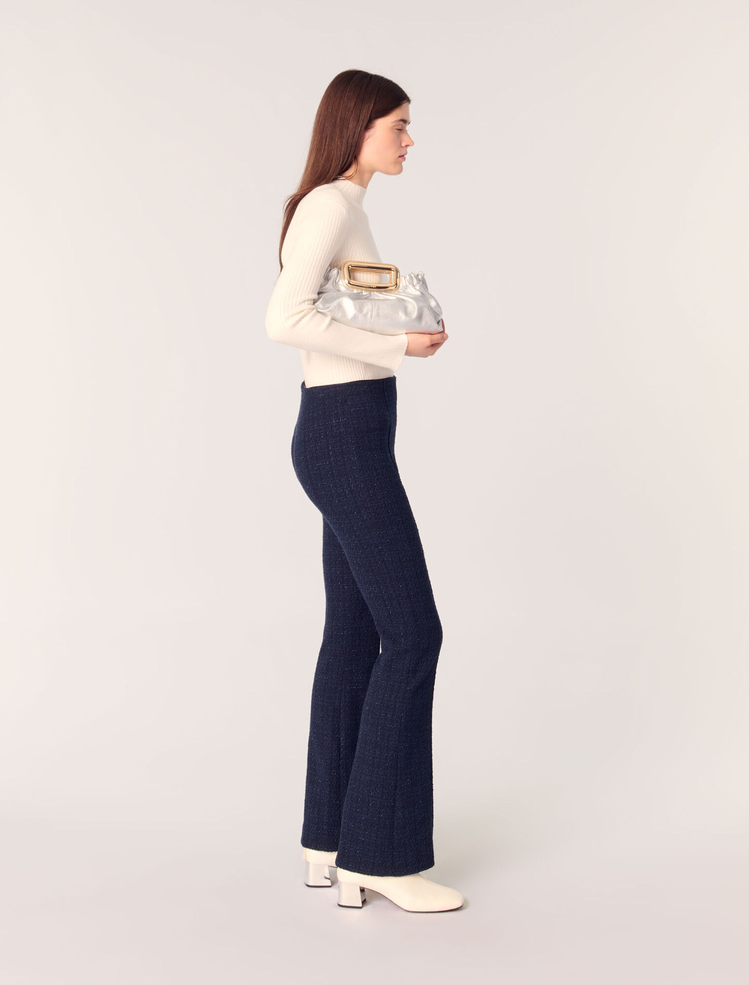 Pantaloni in tweed