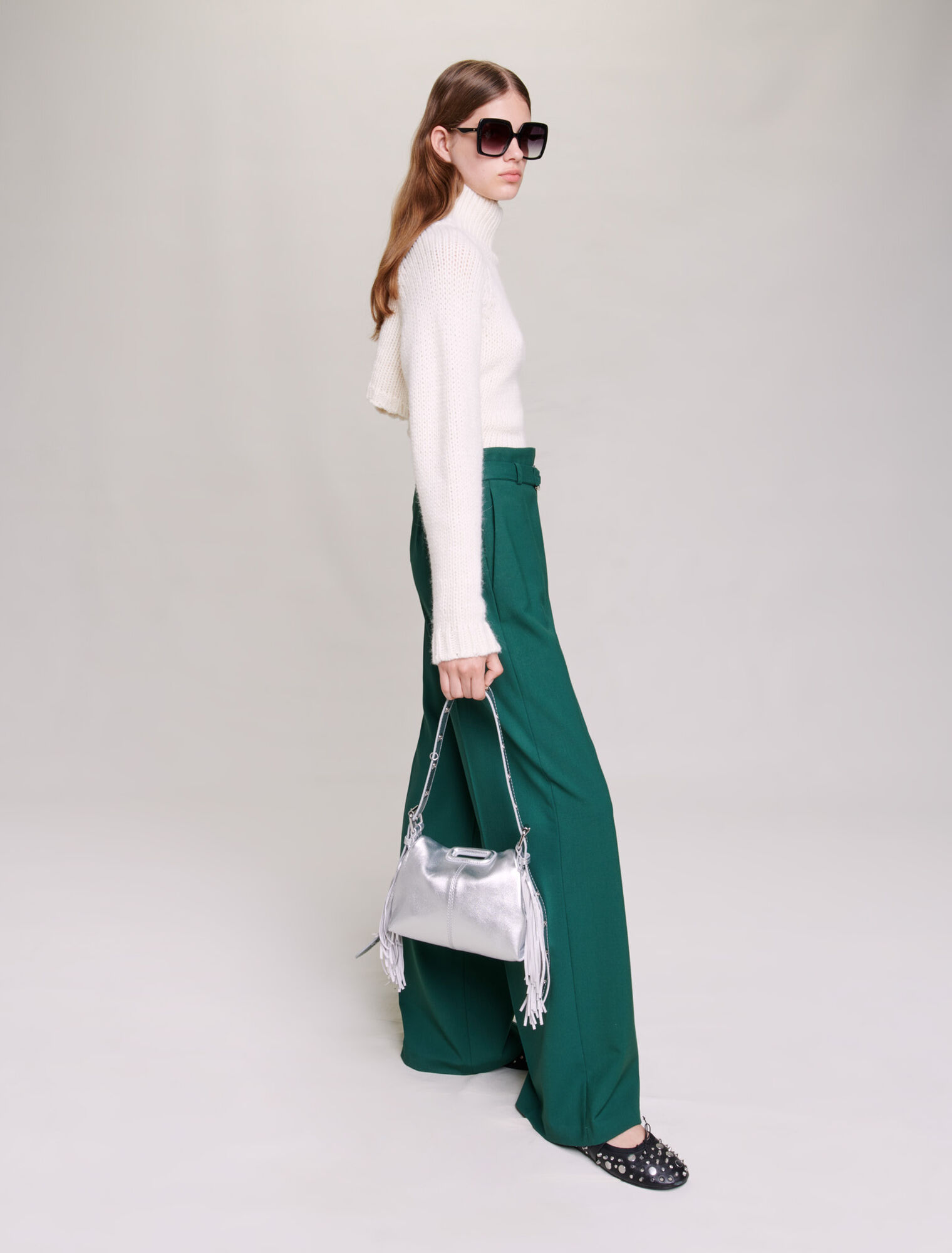 Pantaloni sartoriali larghi