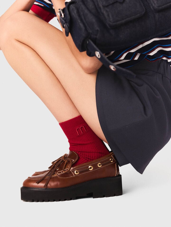 Shorts trompe l'oeil