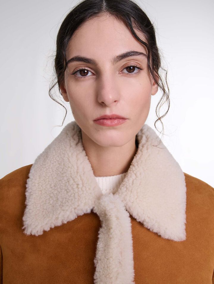 Cappotto pelliccia effetto montone