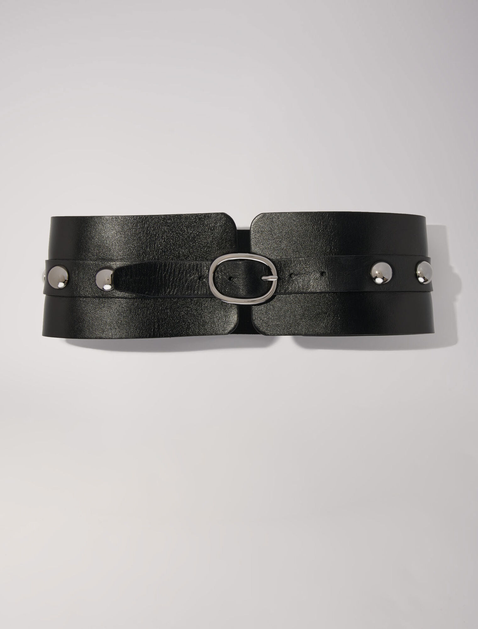 Cintura corsetto in pelle