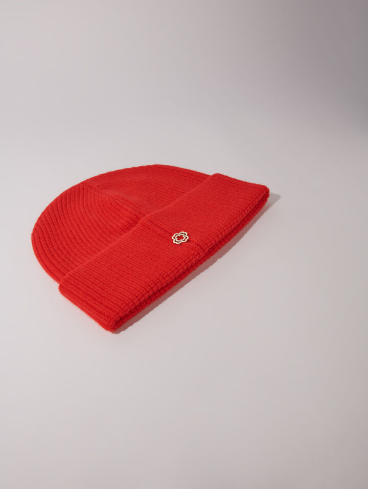 Berretto in lana e cashmere