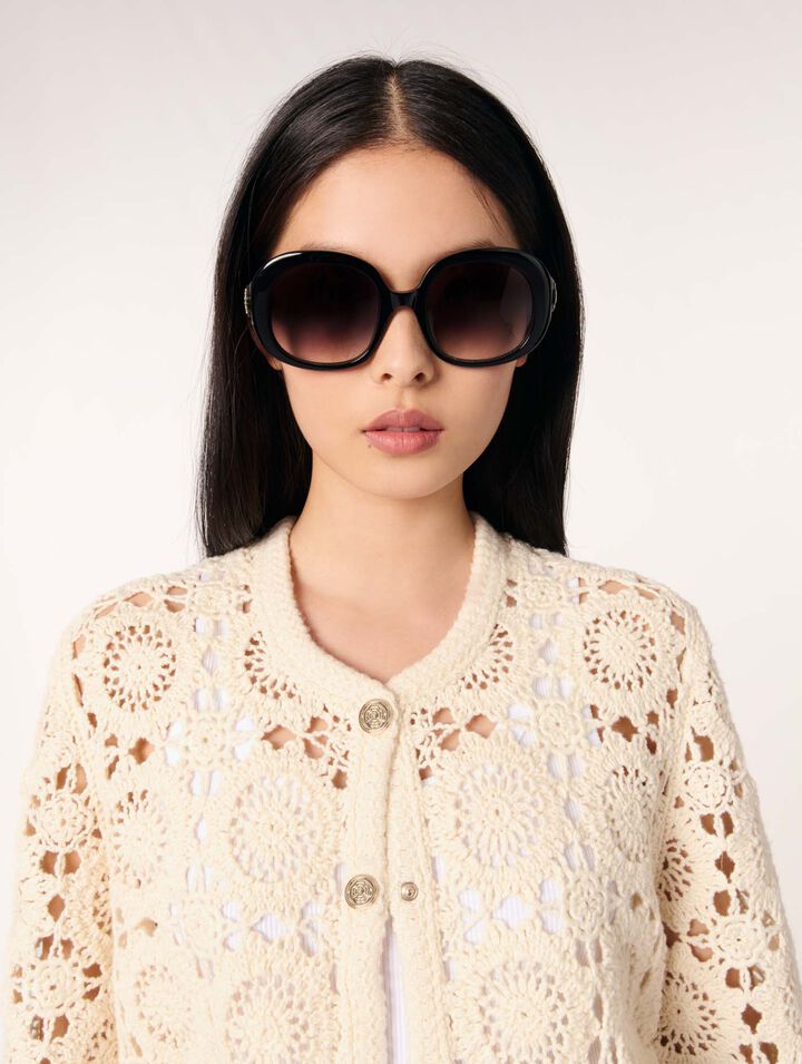Cardigan corto in crochet