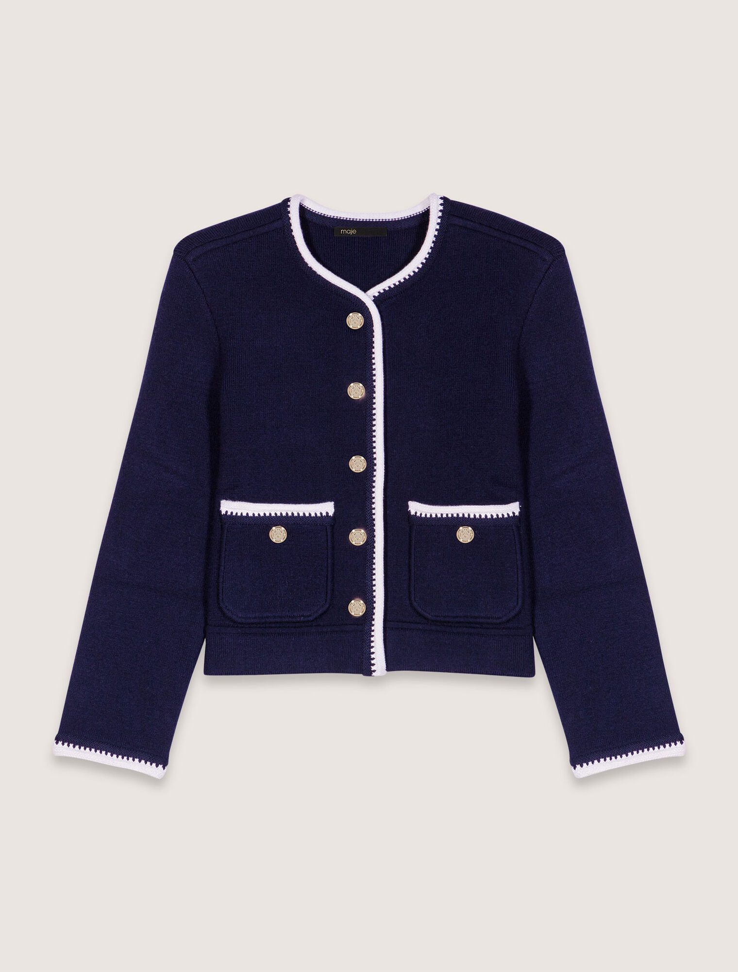Cardigan in misto lana