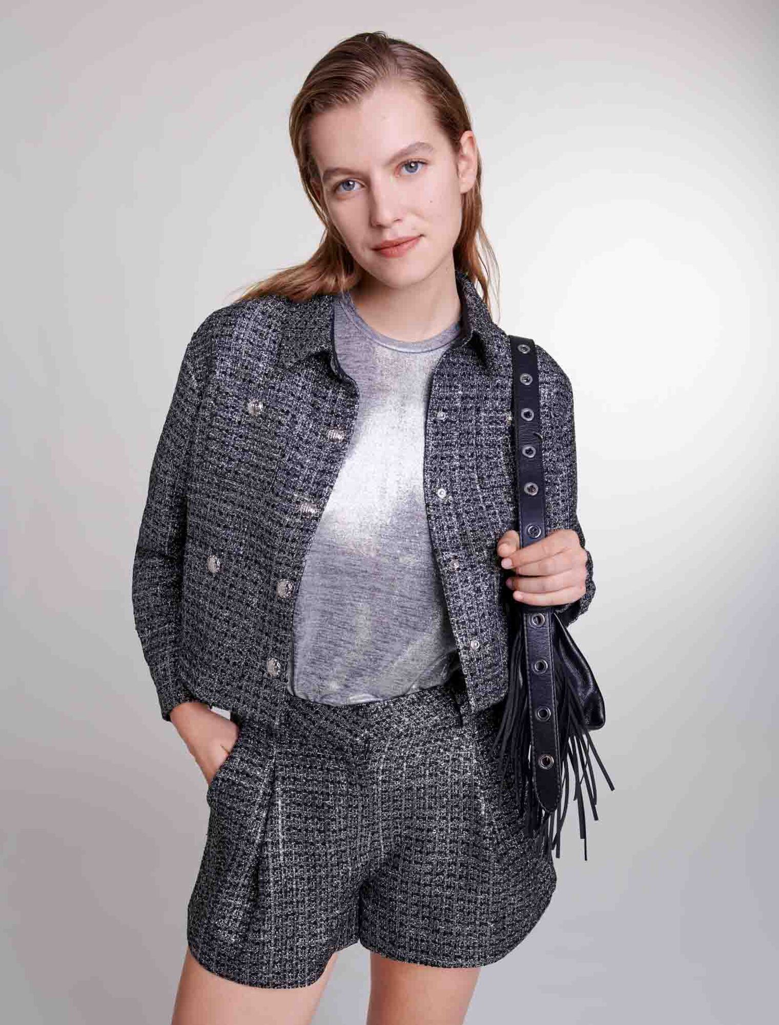 Giacca in tweed