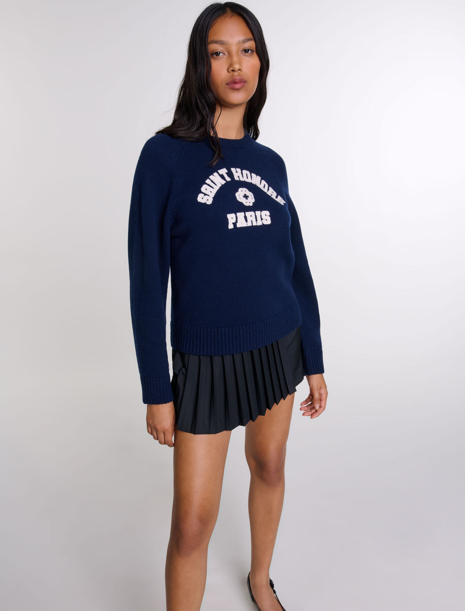 Maglione in misto lana