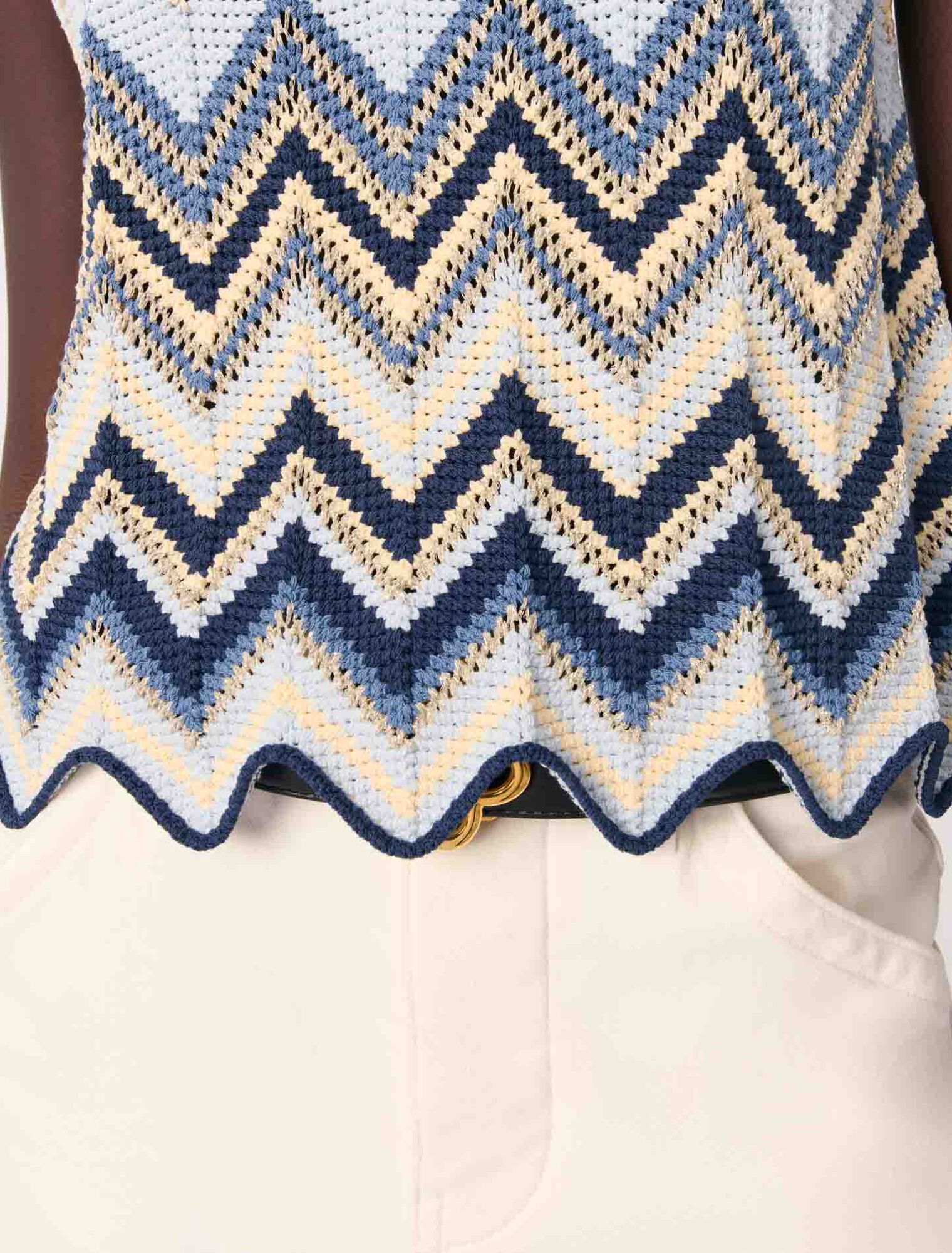 Top in crochet