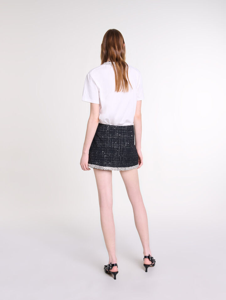 Skorts con lustrini