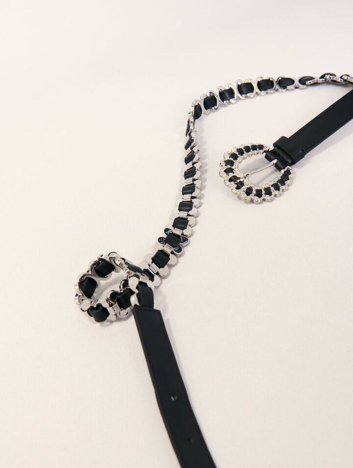 Cintura misto catena fibbia bijoux
