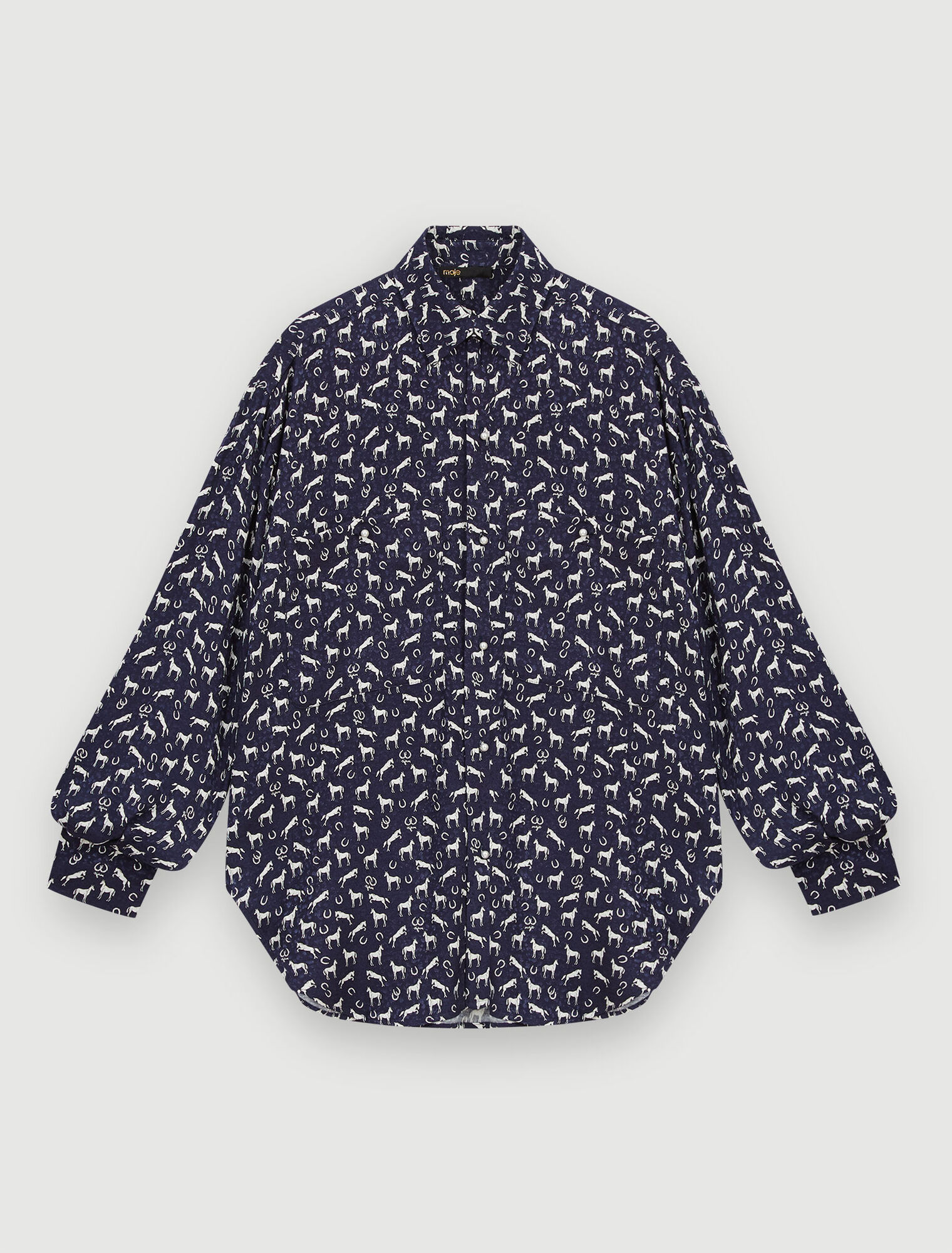 Camicia stampata