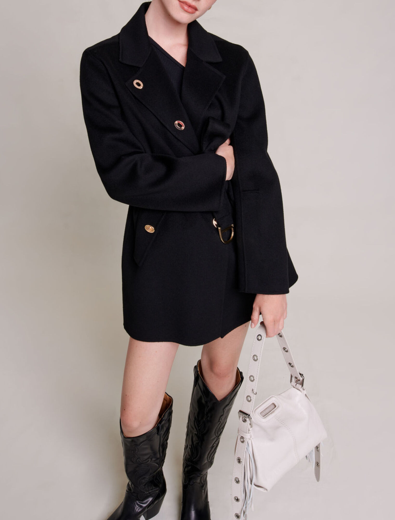 Manteau in tweed