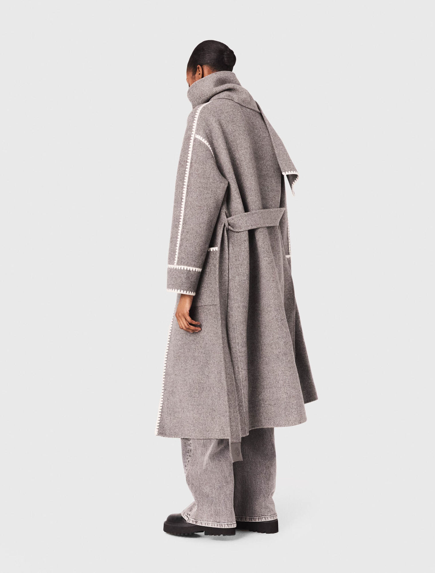 Cappotto lungo double face