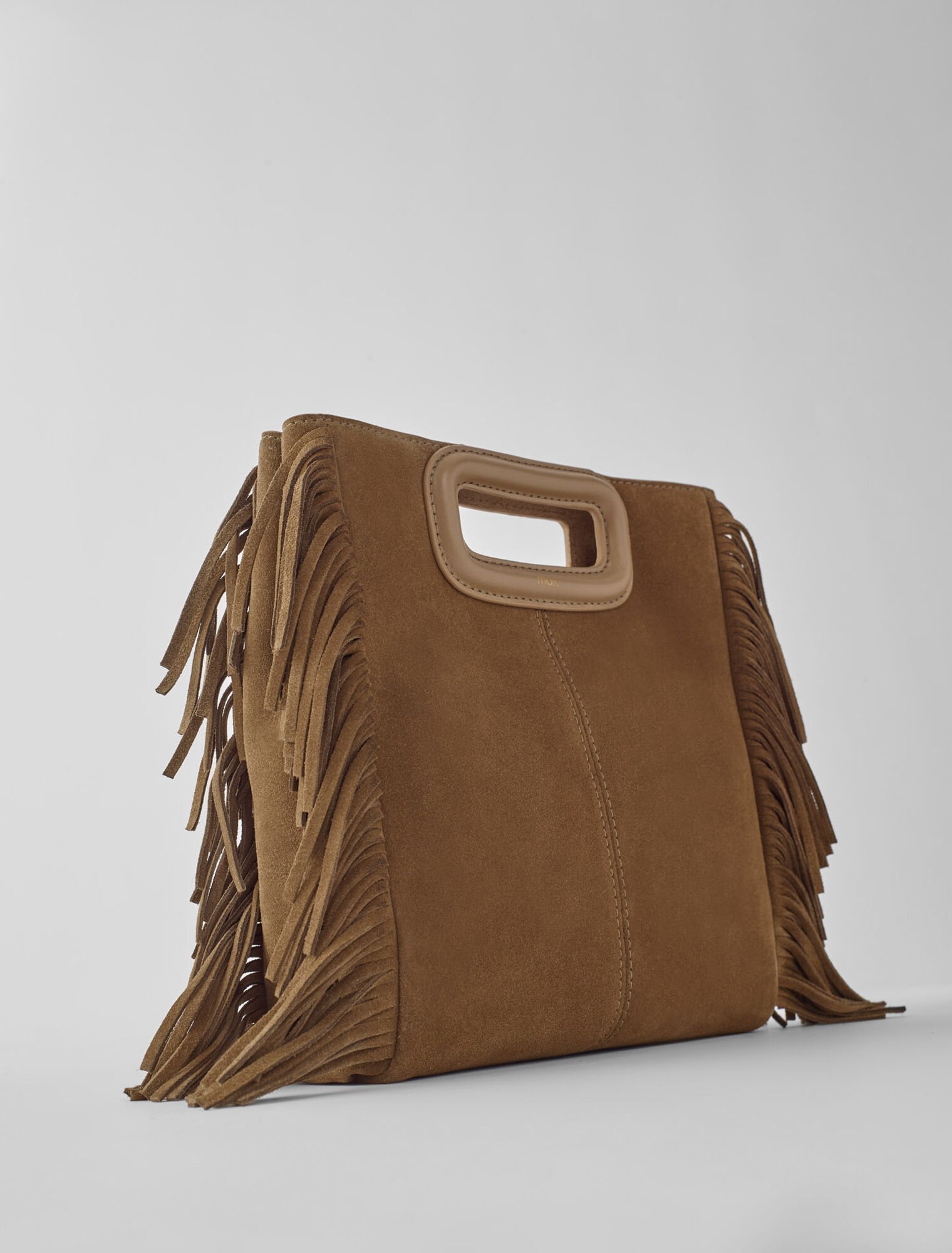 Borsa M in pelle scamosciata