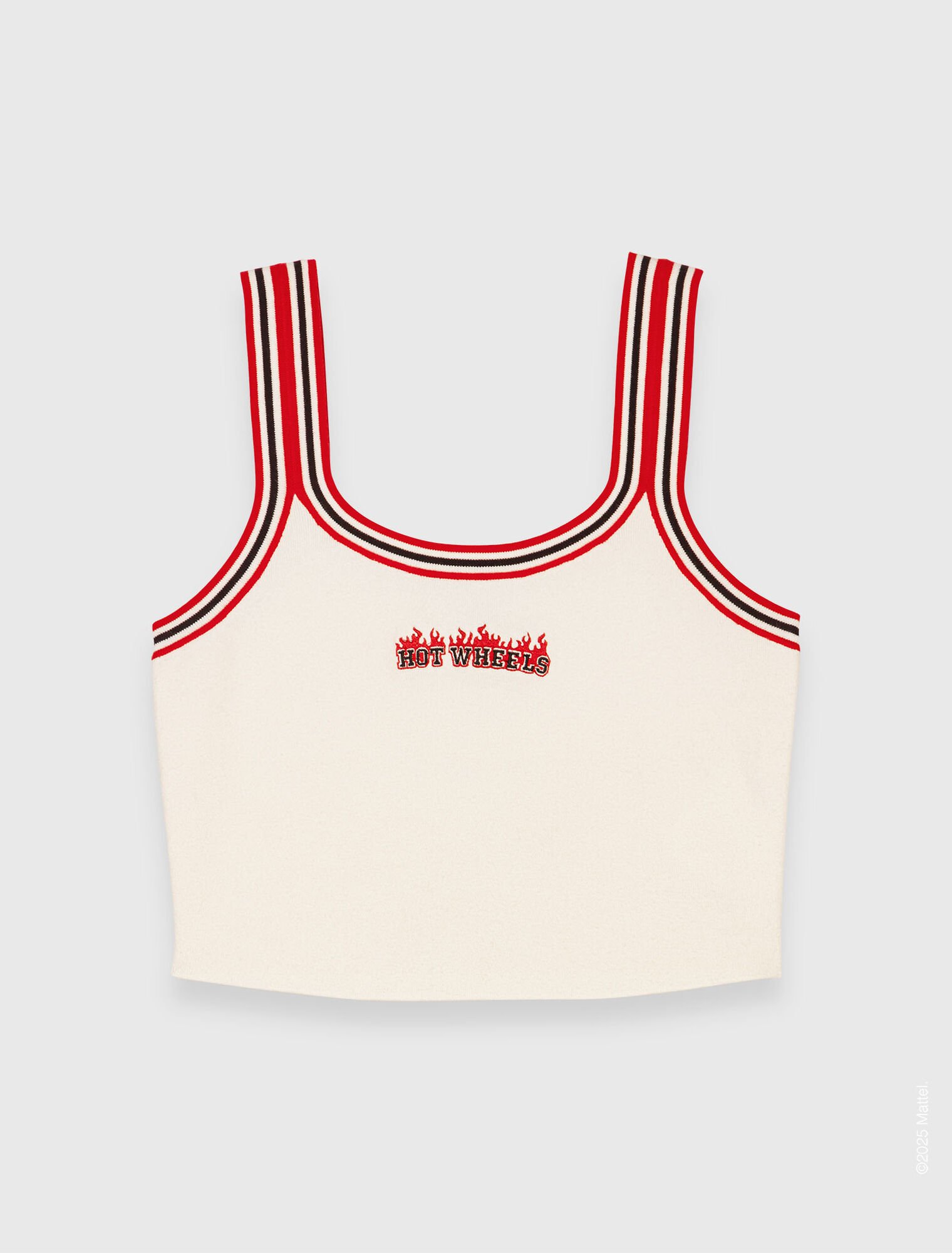 Top corto in maglia