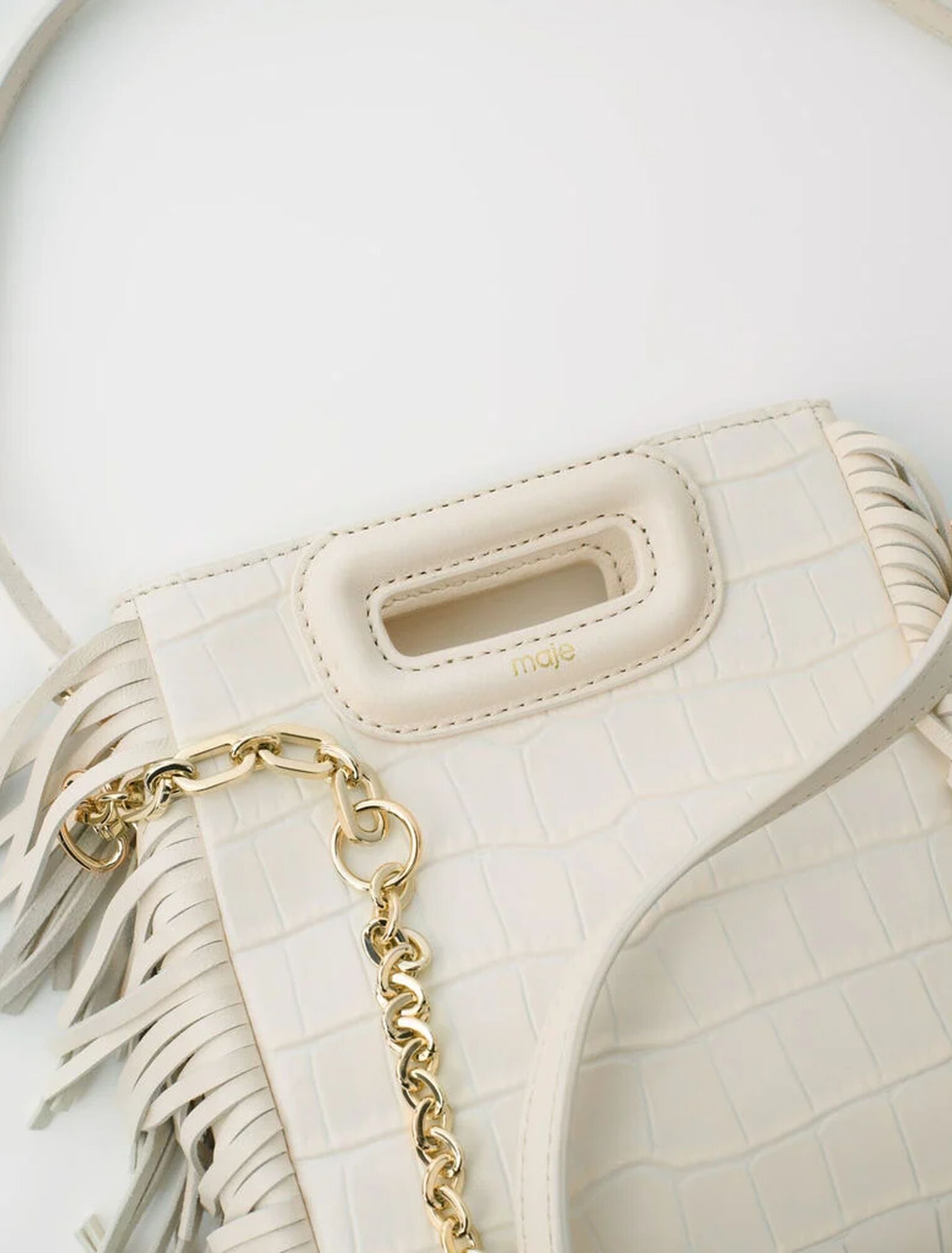 Borsa M Mini in pelle di coccodrillo