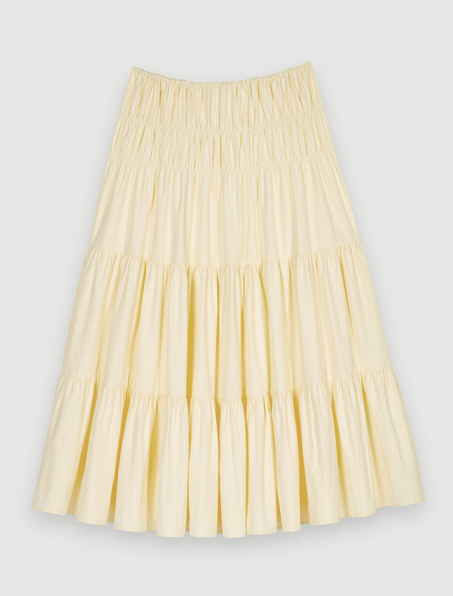 Gonna lunga arricciata