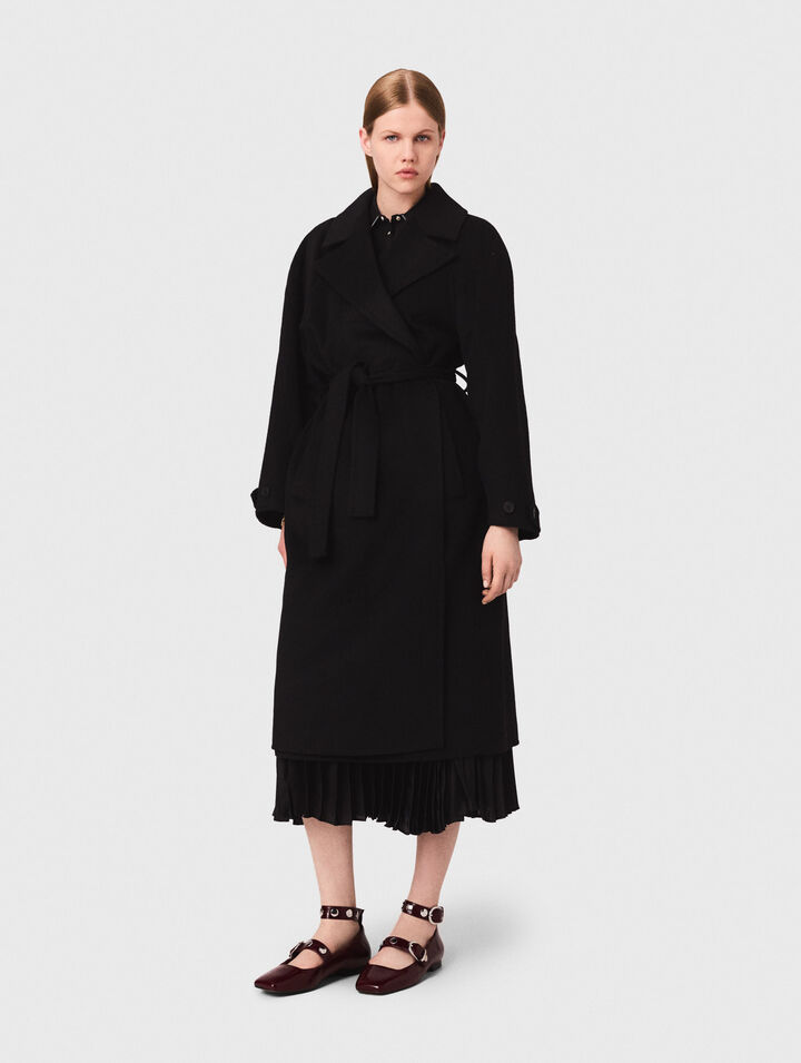 Cappotto double face medio lungo