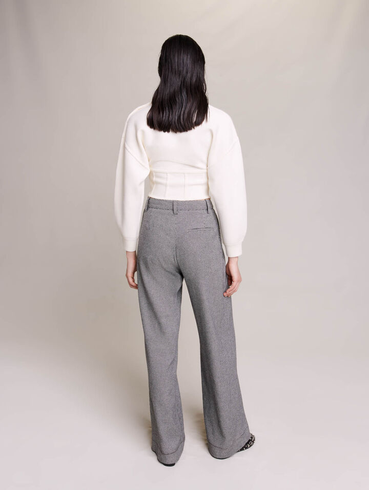 Pantaloni sartoriali larghi