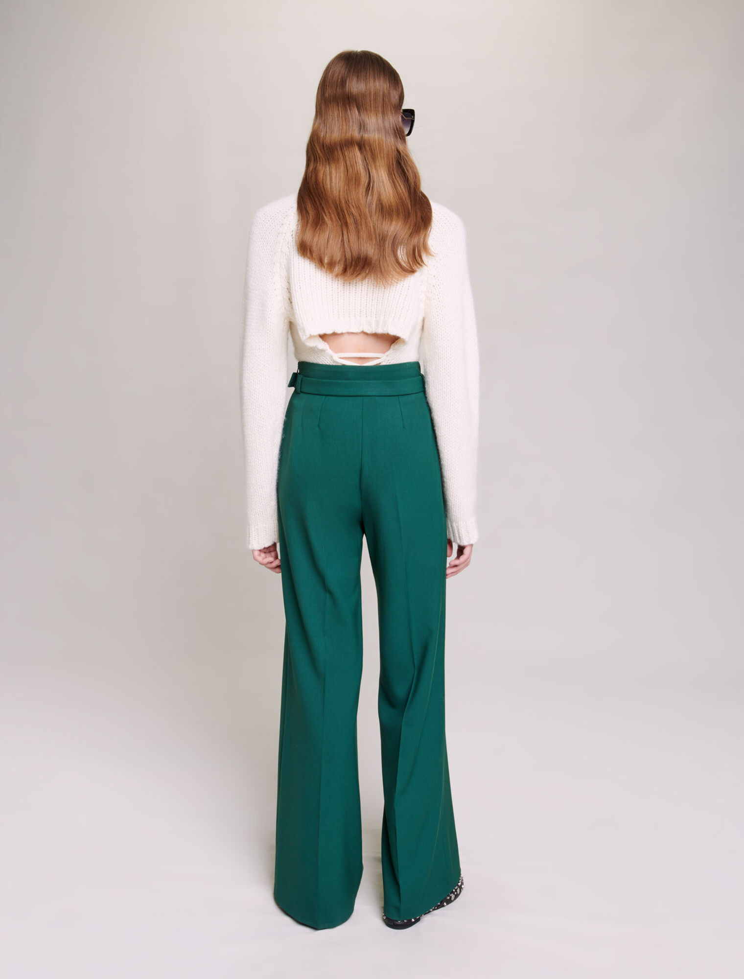 Pantaloni sartoriali larghi