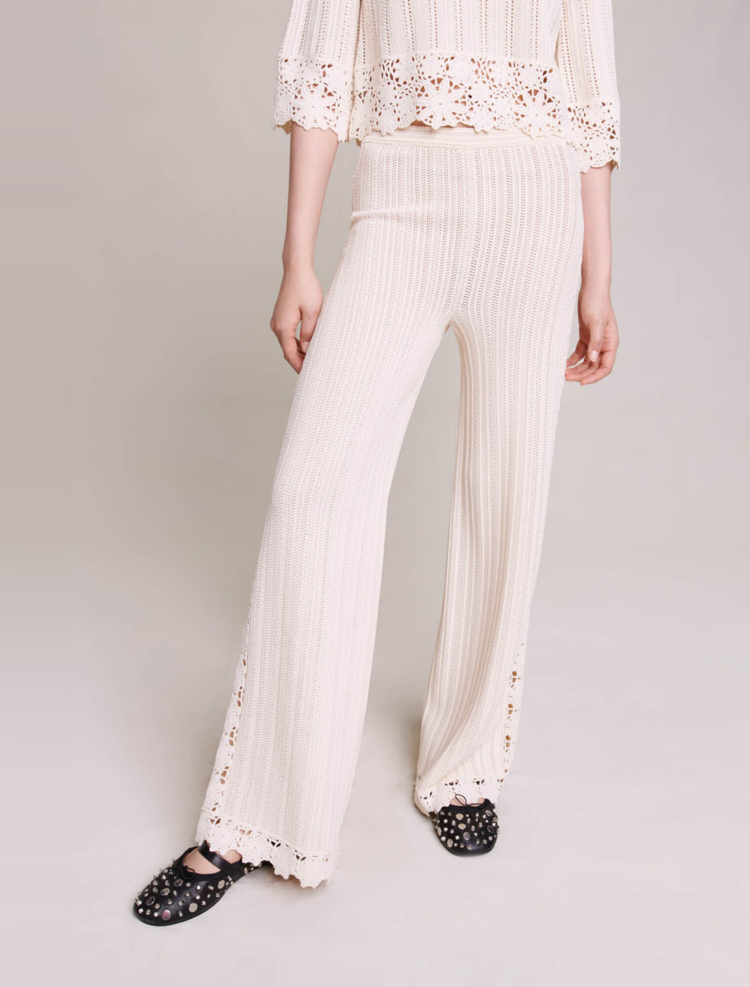 Pantaloni in maglia