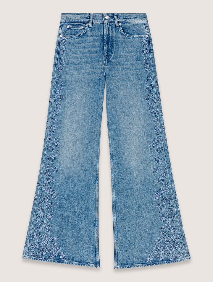 Jeans ricamati