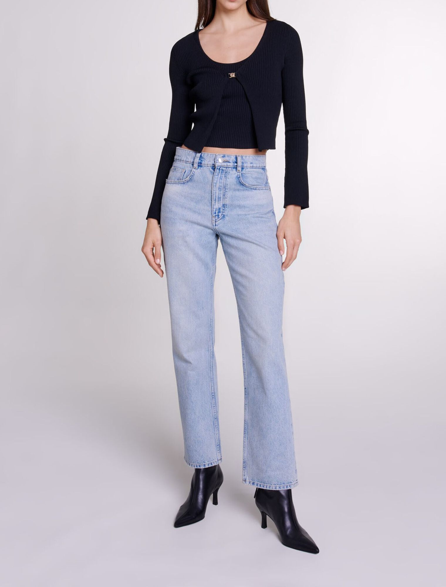 Twinset in maglia elasticizzata