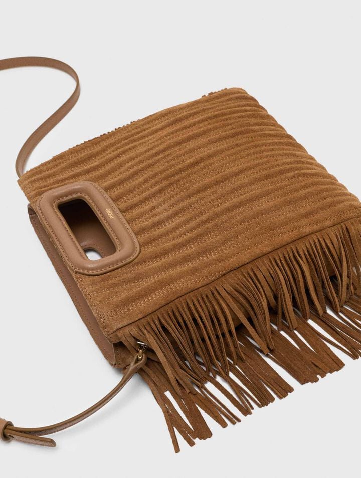 Borsa M scamosciata trapuntata