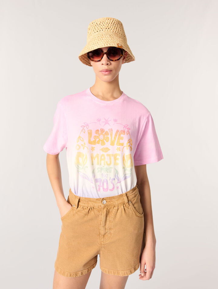 T-shirt con stampa