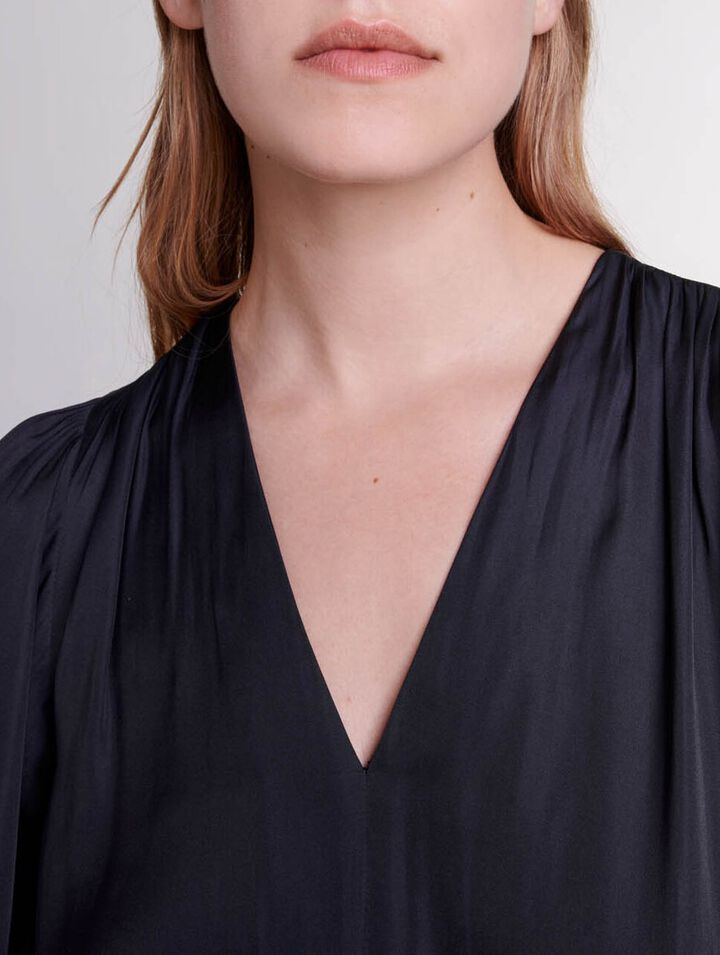 Tuta jumpsuit satinata