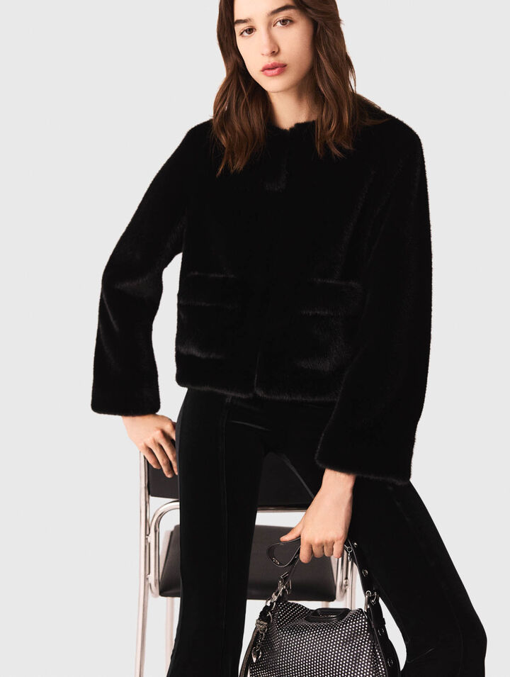Pantaloni in velluto stretch